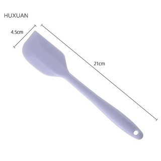 Thìa kem silicon HUXUAN Thìa chống dính chịu nhiệt Hoàn hảo để nấu nướng & khuấy Dụng cụ nhà bếp cấp thực phẩm RFT