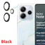 Dành cho Redmi Note 14 5G Note14 4G Mũ ống kính trong suốt mỏng Mũ bảo vệ Camera sang trọng Bảo vệ vòng kim loại Vỏ phim kính cường lực