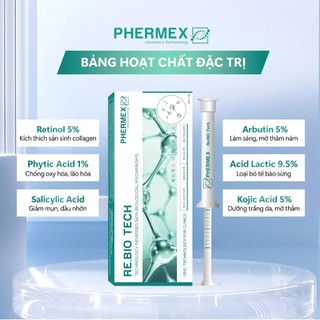 Peel tế bào thế hệ mới Phermex - Tái tạo da, giảm nếp nhăn, căng bóng, ngăn ngừa lão hóa MP0882