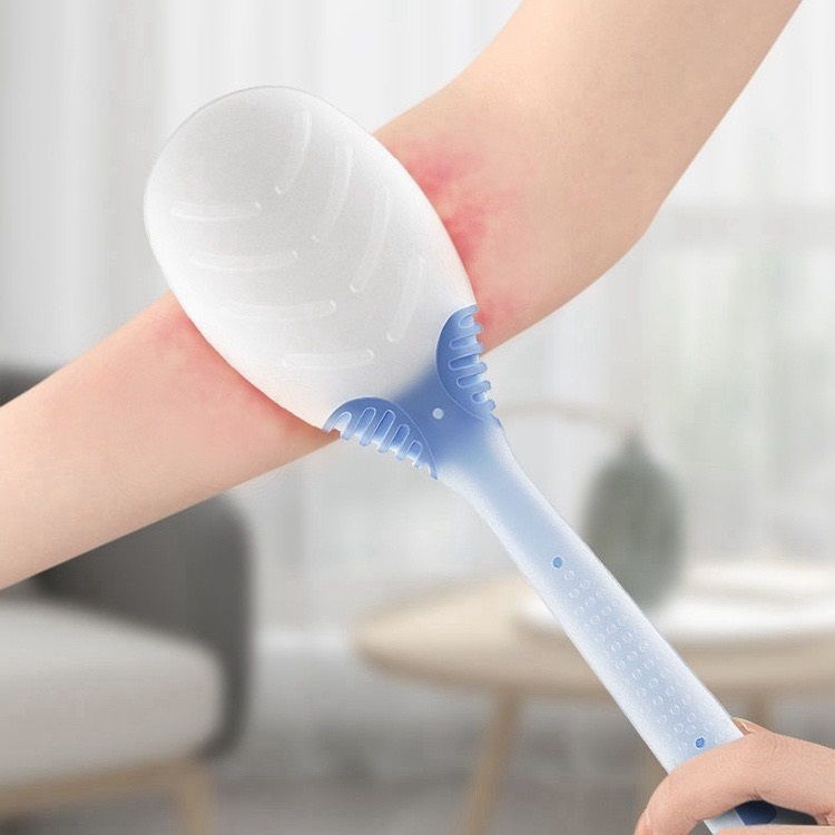 Bảng massage silicone Meridian, gậy massage, bảng cạo, búa, gậy massage lưng, búa lưng LA2P