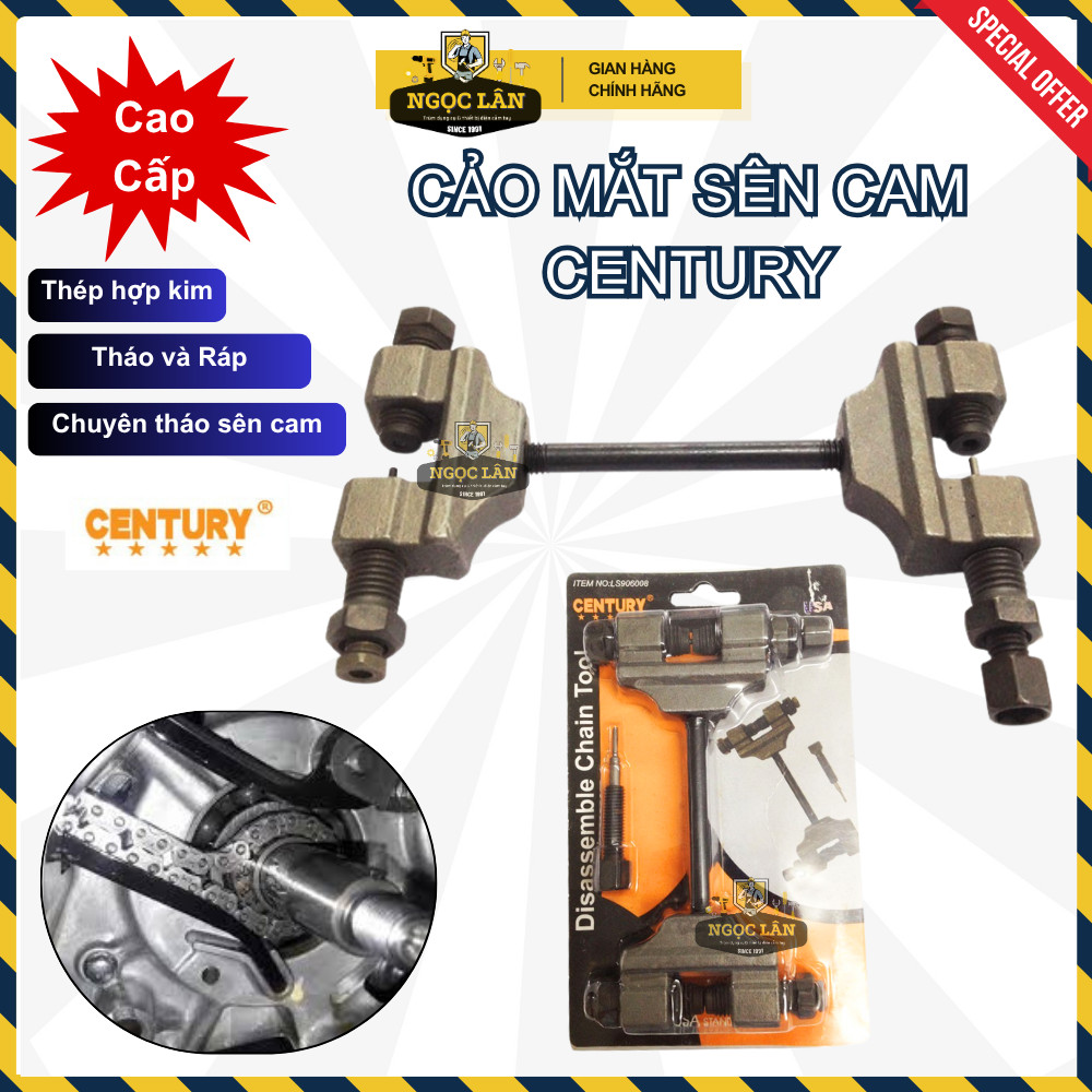 [Chính hãng] Cảo Mắt Sên Cam Century Tháo Sên Cam Xe Gắn Máy Cao Cấp