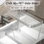 Kệ Đựng Mỹ Phẩm 2 Tầng Nhựa Mica Trong Suốt, Kệ Để Đồ Nhà Tắm Để Bàn Trang Điểm Sang Trọng