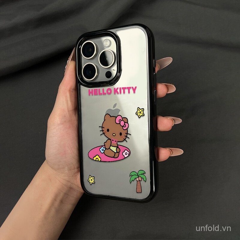 Ốp điện thoại Surf Katie QYJS Thích hợp cho IPhone 13 14 15 16 ProMax 11 12 PRO 14 15 16 PLUS X XS XR XSMAX 7 8 plus Acrylic W5JR