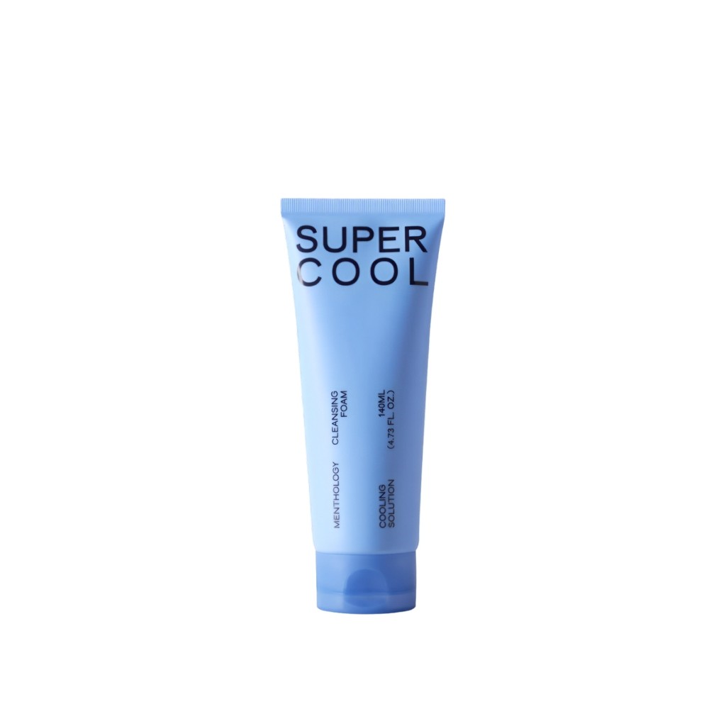 Sữa rửa mặt siêu mát MENTHOLOGY SUPER COOL CLEANSING FOAM 140ml | DAMDAVN