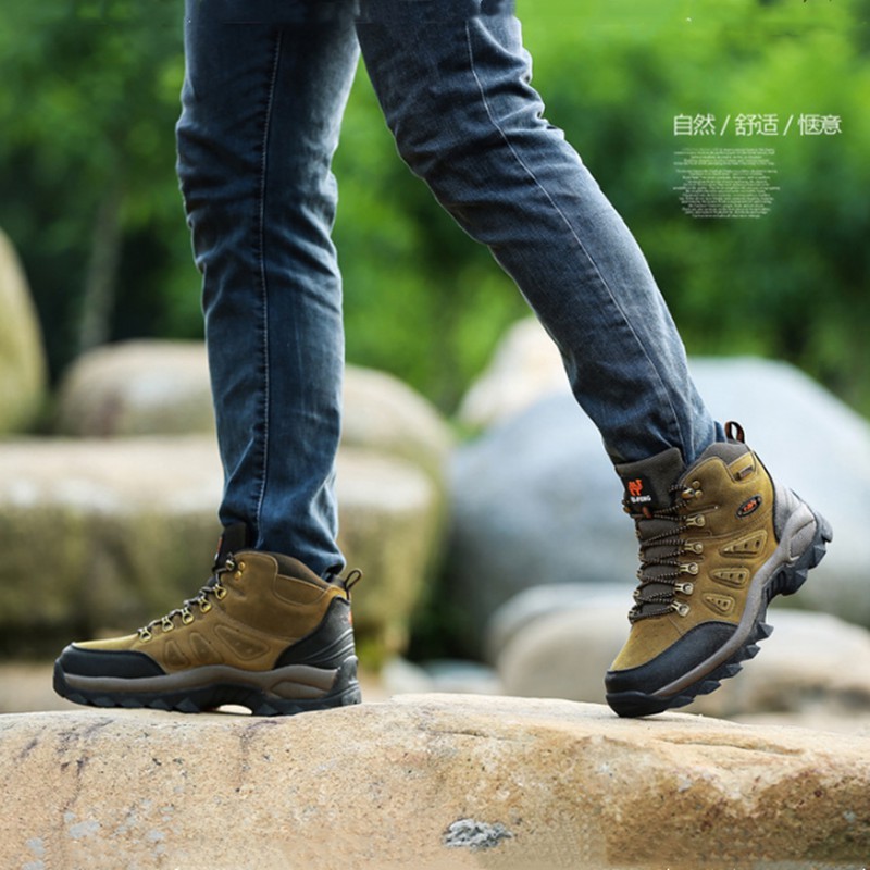 Giày Thể Thao Ngoài Trời Giày Đi Bộ Đường Dài Cao Cấp Giày Cặp Đôi Chống Trơn Trượt Giày Xuyên Quốc Gia Chạy