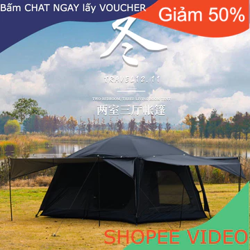 Ship2tuan Premium Back Tent Glamping