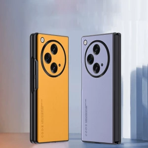 Ốp Da Cho OPPO Find N3 / N3 Flip / N2 / N2 Flip Chống Sốc Sang Trọng Matte PU Cover Business Case