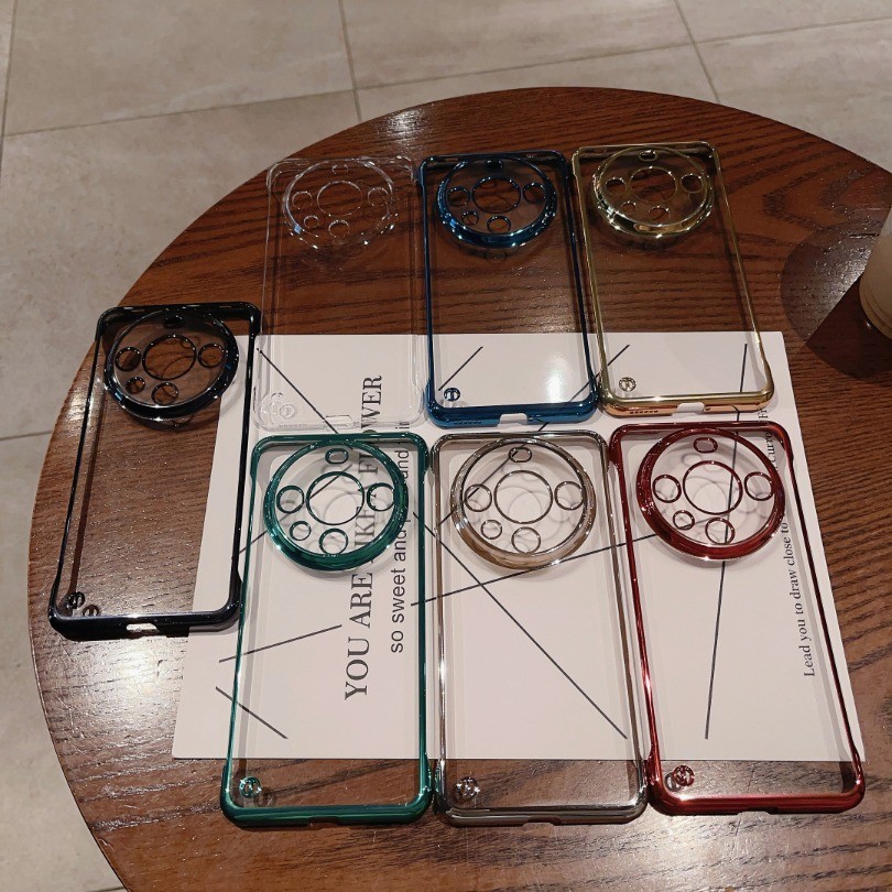 Ốp lưng siêu mỏng mạ trong suốt mạ sang trọng cho Huawei Mate 30E 30 Pro Mate 20 Pro Mate 20X P20 Pro P30 Pro P40 Pro Bìa cứng trong suốt