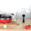 YUJUNI Chảo Chiên, Vỏ Nồi Kính Cường Lực Có Thể Nhìn Thấy, Núm Inox Bền Đẹp Chảo Tròn Nắp Chảo Phụ Kiện Nhà Bếp