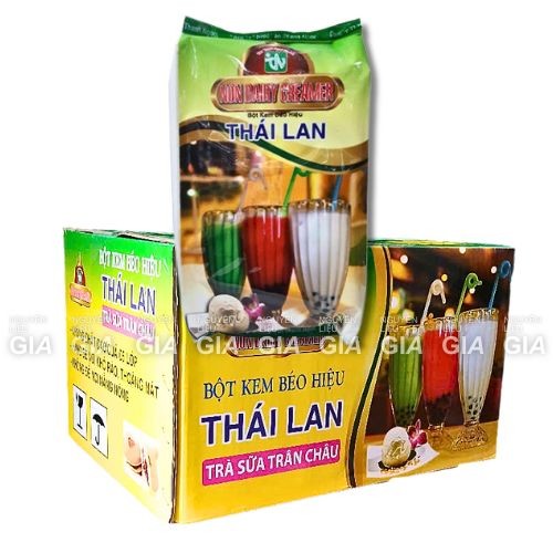 (BAO BÌ MỚI) Bột kem béo Thái Lan 3 ly gói 1kg - THÙNG 10 BỊCH