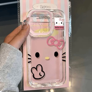 Ốp điện thoại iPhone 17 16 15 14 13 12 11 Pro Max X XR XS Max 7 8 Plus SE2020 Vỏ mềm trong suốt Biye Bow KT Cat