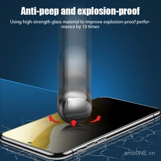 Đối với Samsung Galaxy s24fe S24 S23 S22 S21 S20 S10 S9 S8 Plus S24 Ultra s23fe s21fe s20fe Note 20 Ultra 10 Plus 9 8 bảo vệ màn hình kính cường lực cong hoàn toàn riêng tư chống gián điệp
