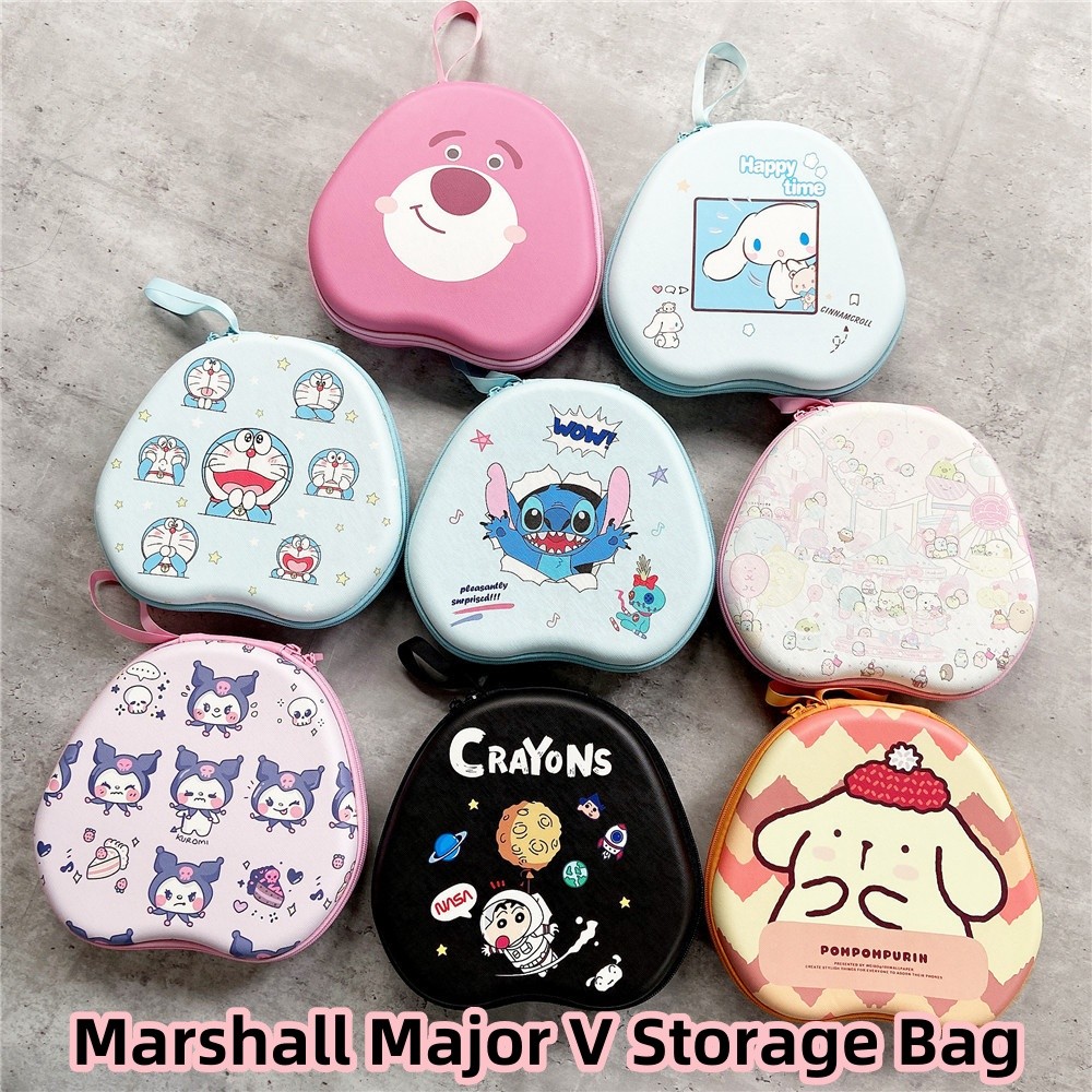 [Ngôi sao tương lai] Dành cho hộp đựng tai nghe Marshall Major V Series Phim hoạt hình hợp thời trang Vỏ bọc tai nghe Túi đựng tai nghe