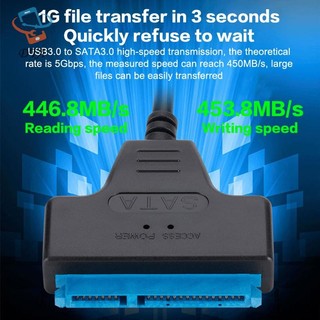 [DTA] Cáp SATA Sang USB 3.0 / Type-C / 2 Trong 1 USB3.0 Type-C Lên Đến 6 Gbps Cho ổ cứng SSD gắn ngoài 2,5 Inch SATA 3 22 Pin Adapter VN