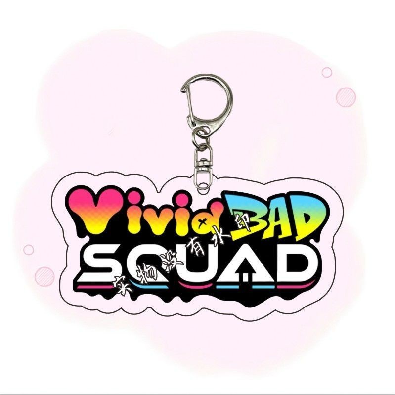 Móc khóa Acrylic Logo SEKAI Project – Túi biểu tượng đội PJSK Charm | Quà tặng quạt Miku
