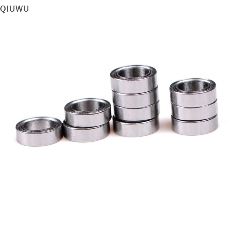 QIUWU 4 vòng bi MR85ZZ 5x8x2.5mm, kim loại