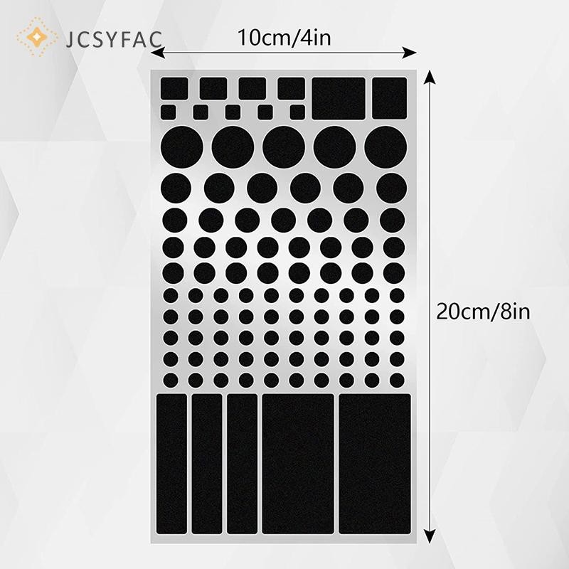 Jcsyfac Tự Động LED Blackout Dán Dán Làm mờ Ánh Sáng Chặn Miếng Dán Cho Điện Tử Mới