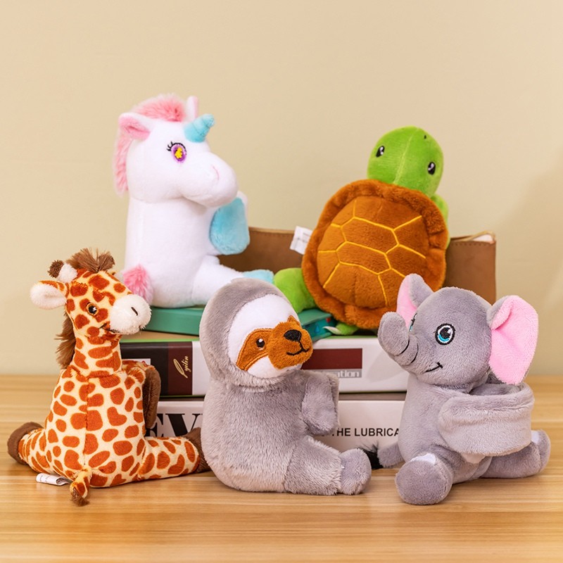 Động vật vui nhộn Đồ chơi sang trọng Sloth Papa Vòng tay Kỳ lân dễ thương Hươu cao cổ Plushie Búp bê sáng tạo Khóa rèm trang trí ô tô Búp bê mềm mại cho bé Đồ chơi làm dịu trẻ em Quà tặng năm mới Quà tặng sinh nhật