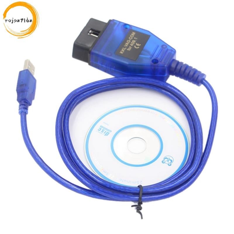 VAG409 Obd2 USB KKL COM 409.1 Kkl Obd2 Cáp Chẩn Đoán USB Phụ Kiện Máy Quét Công Cụ Quét Giao Diện Cáp Chẩn Đoán