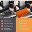 Dụng cụ sắp xếp chuỗi cưa xích Kool có lỗ treo để hộp đựng xích truy cập dễ dàng