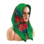 Khăn trùm đầu hoa dân tộc Nga Woke dành cho nữ Phong cách nông thôn Bandana cho sự kiện văn hóa