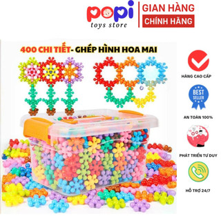 ```Bộ Xếp Hình Hoa Mai 400 Chi Tiết – Đồ Chơi Lắp Ráp Sáng Tạo Giúp Trẻ Phát Triển Tư Duy Toàn Diện```