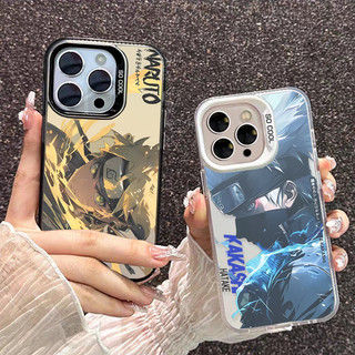 Ốp Điện Thoại Anime Naruto Cho Samsung Galaxy S25 S24 S23 Ultra S24FE S23FE S20FE Ốp Lưng Sasuke Obito Hatake Kakashi Xu Hướng Thương Hiệu Cool Laser IMD Matte Hard