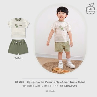 La pomme BST cộc tay tháng 5 cho bé T6.0