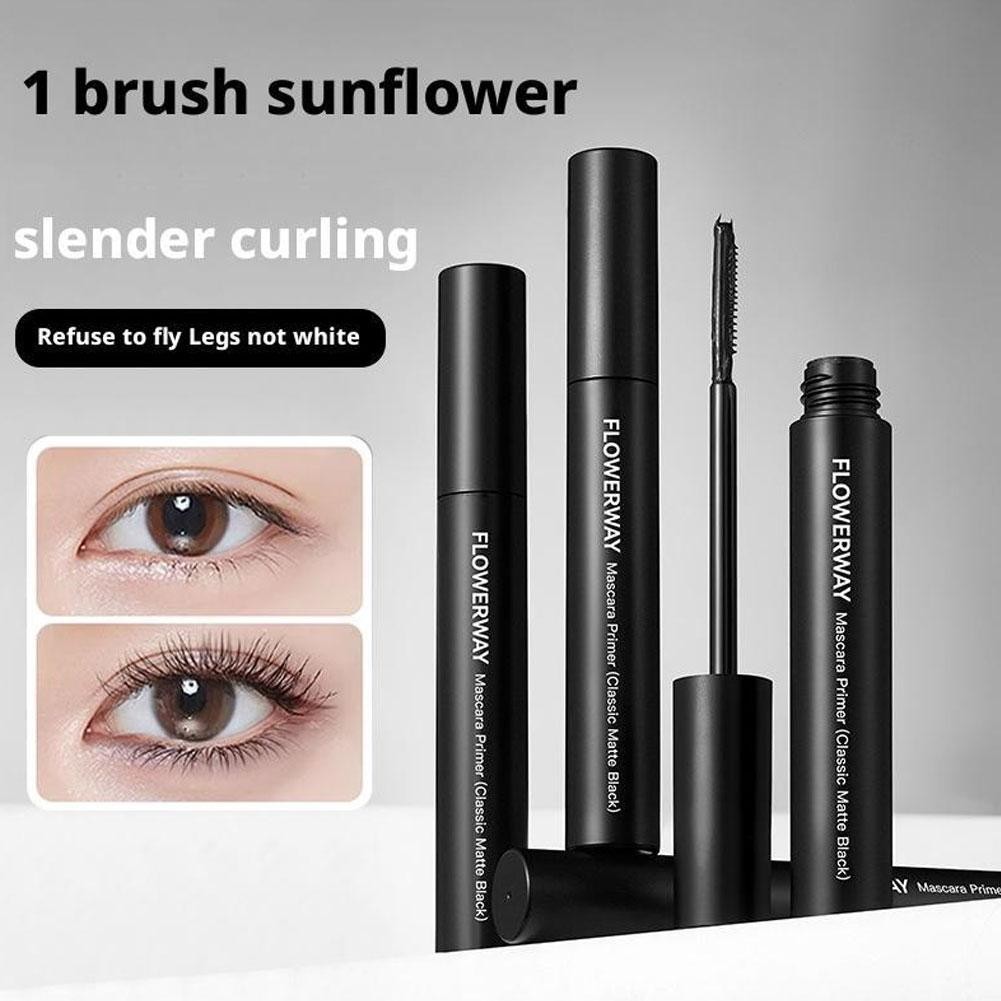 Mascara lâu trôi để kéo dài lông mi dày Mascara tự nhiên Uốn không nhòe C8n1