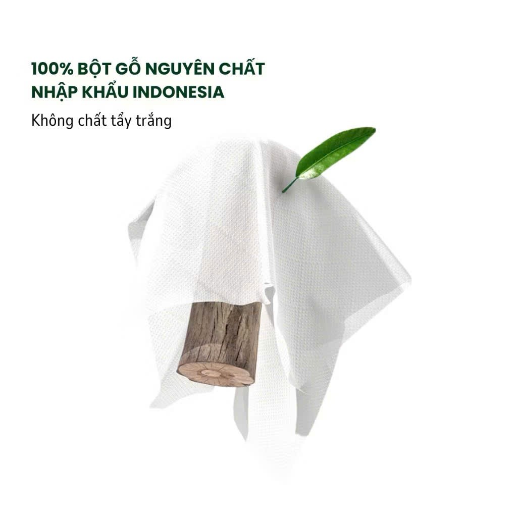 Khăn giấy rút lụa 280 tờ, giấy ăn cao cấp Silkwell mềm mịn, siêu dai
