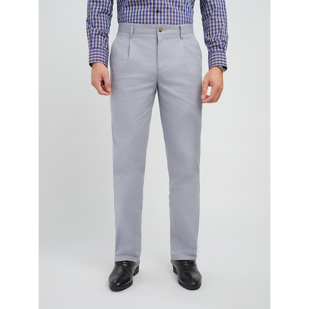 Quần Khaki 0ly VIETTIEN SMART CASUAL vải Hoa Hồng form REGULAR VT00000287