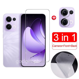 Dành Cho OPPO Reno 13 5G Kính Cường Lực Bảo Vệ Màn Hình Cho OPPO Reno 13 13F 12F 11F 8T 8 7 Pro 6 8Z 7Z 6Z A18 A38 A58 A79 A59 A78 4G 5G Mặt Sau Phim Và Ống Kính Máy Ảnh