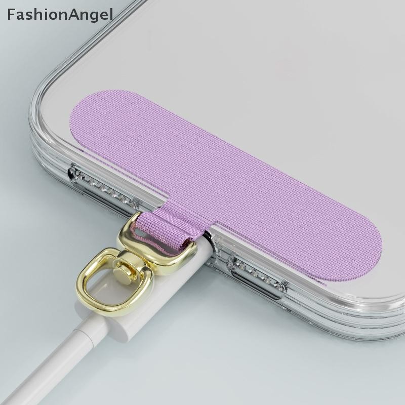 FashionAngel 0.3MM Kim Loại Chắc Chắn Điện Thoại Di Động Tether Tab Xoay 360 Độ Dây Đeo Điện Thoại Gioăng Thay Thế Dây Điện Thoại Miếng Dán Kẹp VN
