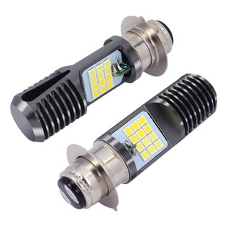 Lookshow Đèn Pha Xe Máy H4 BA20D PX15D 24 Đèn LED Siêu Sáng Moto Xe Tay Ga DRL Đèn B2Y2