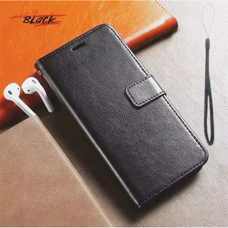 Oppo A36 A76 A96 RMX3941 Realme9i realme 9i Túi khóa da có thể gập lại, ví dây rút cao cấp và vỏ điện thoại