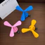YT4 Doremon Dễ Thương Tre Chuồn Kẹp Tóc Xoay Cối Xay Gió Kẹp Tóc Hiệu Suất Chống Đỡ Trẻ Em Top Clip