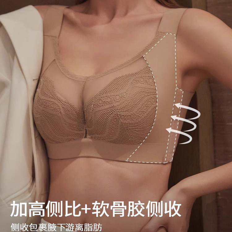 Gợi Cảm Có Thể Điều Chỉnh Quần Lót Nữ Tập Hợp Vòng Thép Mềm Áo Ngực Phong Cách Mỏng