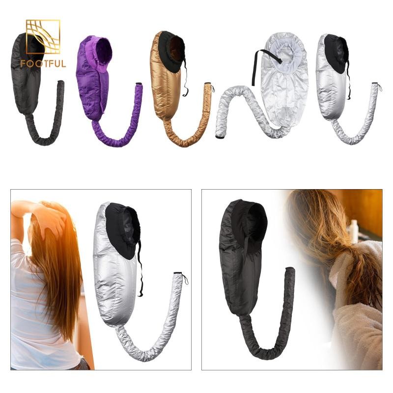 Máy Sấy Tóc Bonnet Có Mũ Tạo Kiểu Nhẹ Di Động Chuyên Nghiệp Mềm Mại Mũ Máy Sấy Tóc Cho SPA Bơi Du Lịch Tắm Bé Gái