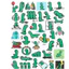 50 Sticker Hàn quốc Joguman Khủng long dễ thương dán vali, xe đẩy, ốp lưng,miếng dán điện thoại
