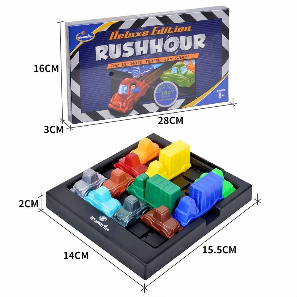 Rush Hour Traffic Jams Logic Game Chiến Thuật Kỹ Năng Xếp Hình Trẻ Em Đồ Chơi Giáo Dục Quà Tặng