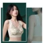 KUEDFEU Áo ngực đồ lót , Áo ngực nâng ngực thoải mái liền mạch, gợi cảm thoáng khí Plus Size Ren không dây Top Đồ lót nữ