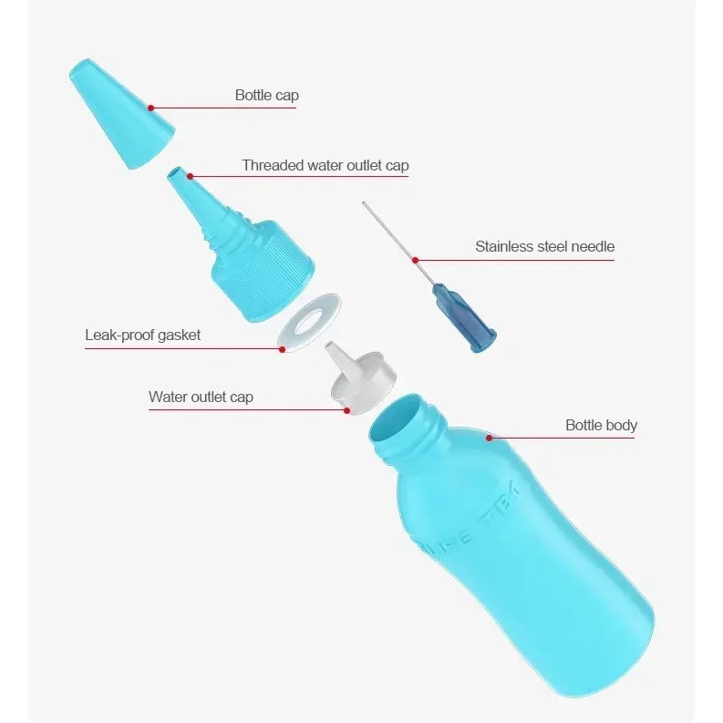 Lọ nhựa 50ml đựng cồn, xăng thơm, chất tẩy keo RELIFE TB1