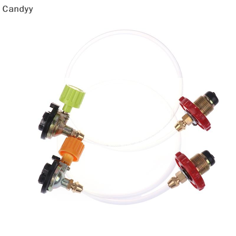 Ndy Cắm Trại Bếp Gas Nạp Lại Bộ Chuyển Đổi Ngoài Trời Cassette Gas Bình Đổ Van Bình Gas Lò Lạm Phát Van Phụ Kiện N