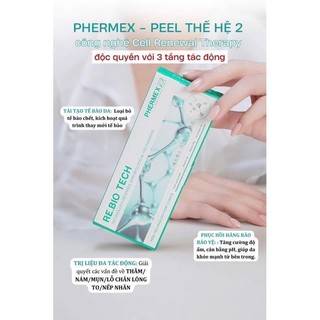 Peel tế bào thế hệ mới Phermex - Tái tạo da, giảm nếp nhăn, căng bóng, ngăn ngừa lão hóa MP0882