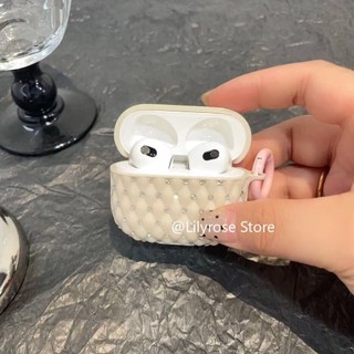 Ốp Tai Nghe Cho AirPods 4 [2024] AirPods Pro2 Pro 3 2 1 Vỏ Tai Nghe Apple Thế Hệ Thứ 3 Vỏ Tai Nghe Sang Trọng Nhỏ Cao Cấp Kim Cương Flash