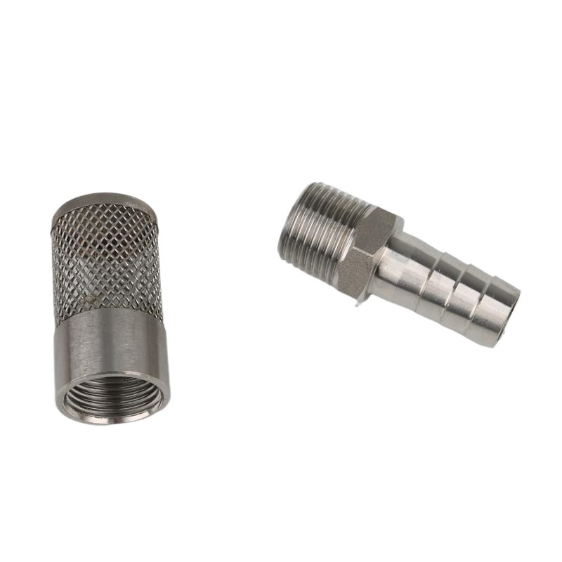 6 ~ 20mm Bộ lọc ống thép không gỉ Lưới lọc tưới vườn Bộ lọc rửa xe Bể cá Máy bơm nước Phụ kiện lọc