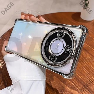 Vỏ TPU silicon mạ COD cho Honor X9c Smart X9B X9A Trong suốt cho Ốp điện thoại túi khí bốn góc trong suốt Ốp lưng mềm chống sốc Camera bảo vệ mặt sau DAGE