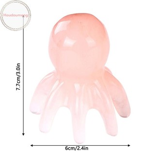 Hodou Nhựa Bạch Tuộc Lược Mát Xa Kinh Tuyến Cạo Da Đầu Massage Châm Cứu Spa Body Home Health Tool VN