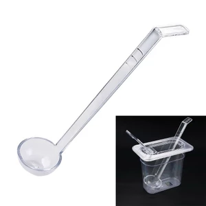 5 Muỗng Phục Vụ Bằng Nhựa Bền Dùng Cho Dịch Vụ Buffet Sự Kiện Phục Vụ