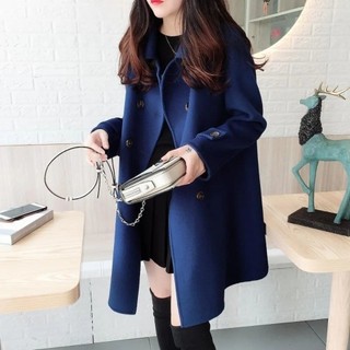 Áo Len Nữ Phong Cách Mới Giữa Chiều Dài Cổ Búp Bê Cao Cấp Nhỏ Phiên Bản Hàn Quốc Áo Len Rời